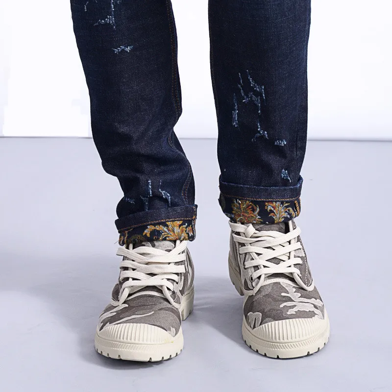 

New Arrival Balmai Jeans Men Cotton Distressed Homme Mens Famous Brand Clothing Solid Mid Midweight Winter Autumn Full Length