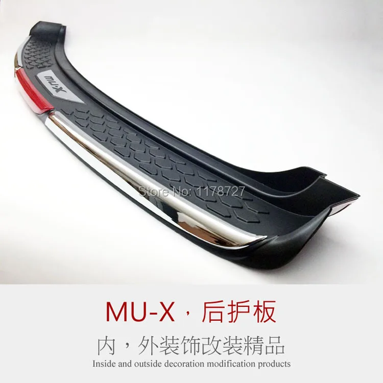 Бесплатная доставка новинка задняя пластина ABS для ISUZU MU X 2015 крышка muxrear plate
