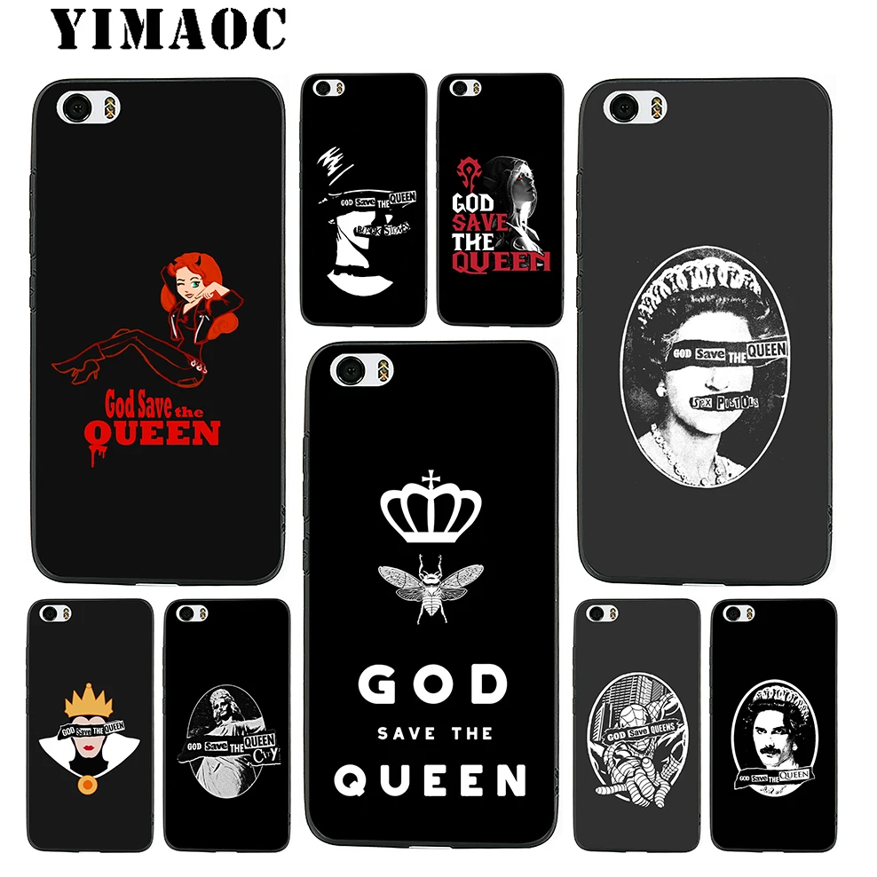 YIMAOC God Save The Queen Art Soft Silicone Case for Xiaomi Redmi Note 9 Mi 8 Se 7 6 6A A1 A2 4X 4A 5A 5 MAX 3 MiA1 |