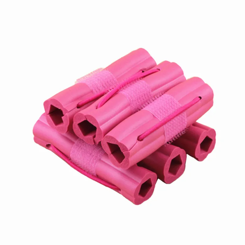 6 pcs Новая мода 6 шт. волшебный Поролоновый спонж для завивки волос DIY волнистые волосы путешествия для домашнего использования мягкие бигуди для волос бигуди Инструменты для укладки - Цвет: 6 pcs