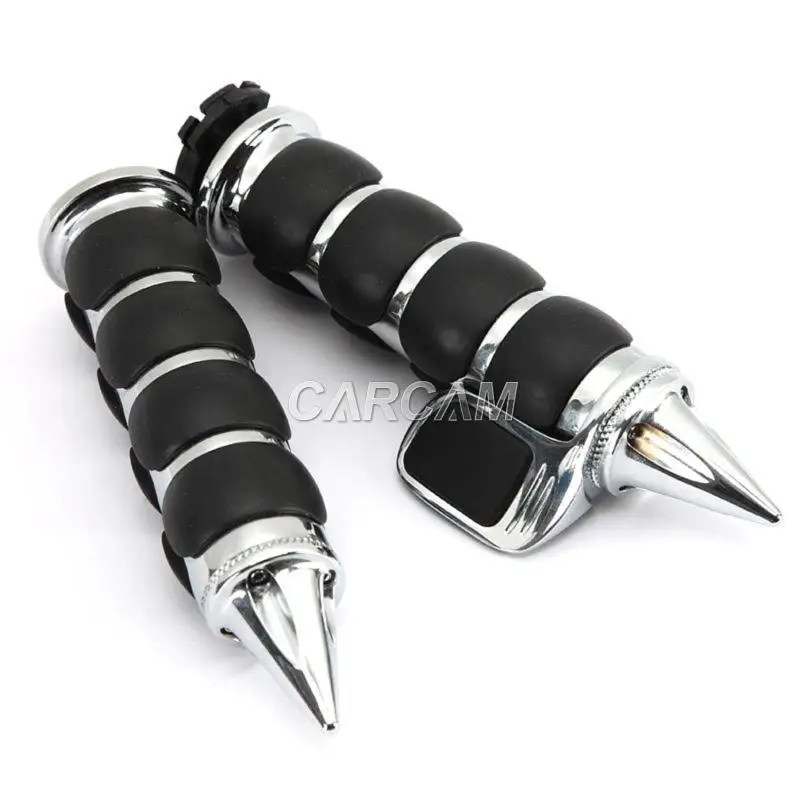 Мотоциклетные ручки с упором для ладони 1 дюйм шип на руль Harley Davidson Suzuki Yamaha Victory