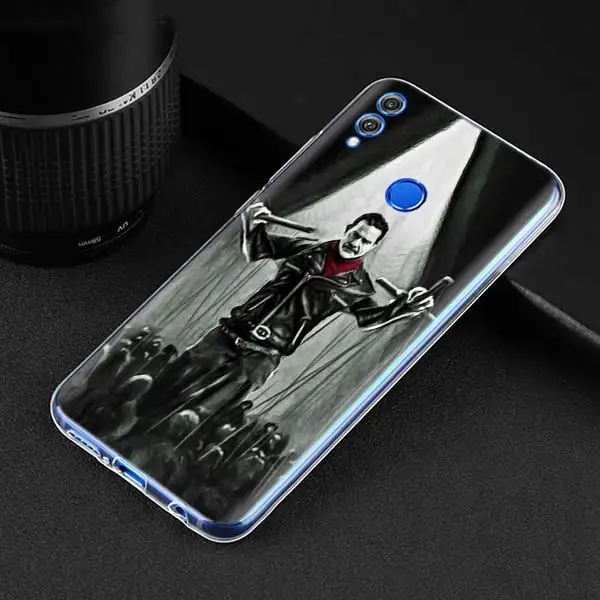03 The Walking Dead команда нигана мягкий чехол для huawei Honor 8X 8C 8 S 8A 9 10 Lite 20i просмотра 20 Y6 Y7 Y9 чехол Coque - Цвет: 03