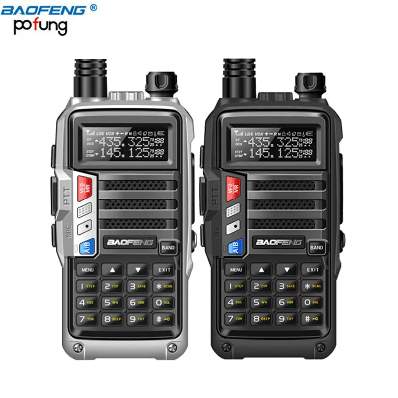 Портативная рация BAOFENG UV S9 8W высокая мощность VHF/UHF136 174Mhz & 400 520 МГц два диапазона