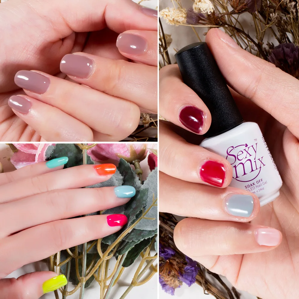 Сексуальный микс 126 цветов УФ-гель для ногтей отмачиваемый гель эмаль
