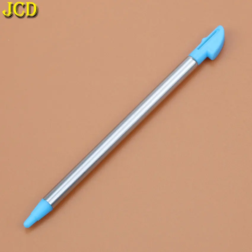 JCD 1 шт., 5 цветов, откатный металл, сенсорный экран, стилус, набор для Nod для NAND 3DS LL XL, игровой аксессуар - Цвет: Синий