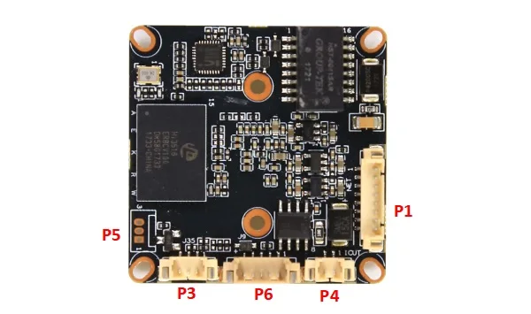Ip-камера Hi3516E+ sony IMX307 2.0MP 1080P плата модуля с мини-объективом все цвета с низким освещением StarLight ONVIF CMS XMEYE