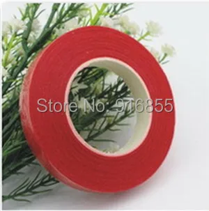 

Free Shipping Wholesale 12mm 5pcs/lot Red color Paper Tape For Nylon Stocking Flower And Butterfly Accessories DIY Handmade