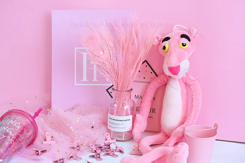 

Fashion Creativity Cute Pink Metal Binder Clamp Props Decoration Craft DIY Photography Tools Clip Photo Studio Supplies