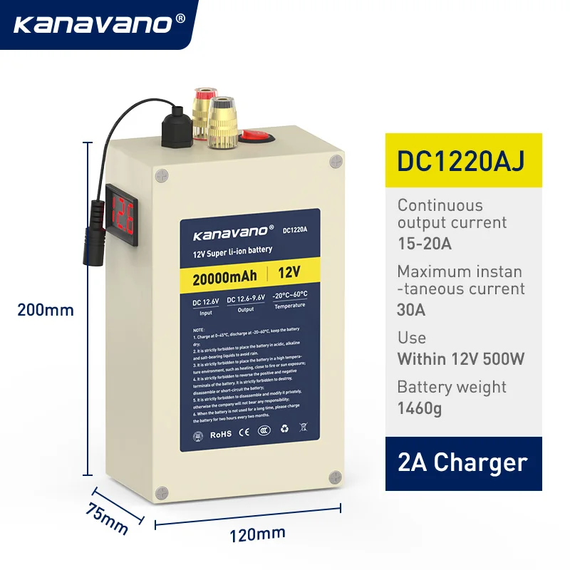 12V Портативный супер Ёмкость Перезаряжаемые литий-ионный Батарея пакет 10ah 20ah 30ah литий-ионный аккумулятор LiFePO4 сотовый телефон с USB BMS
