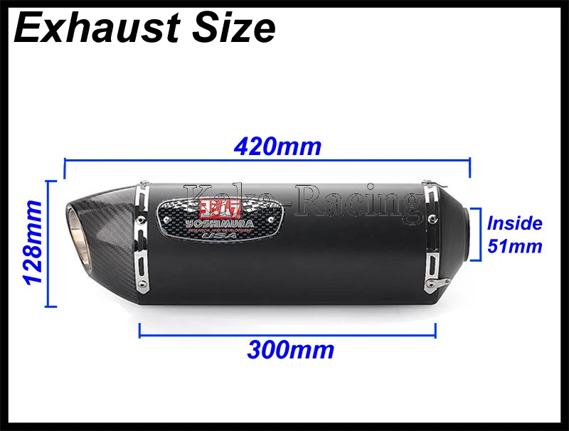 KTM Duke 125 200 390 Yoshimura глушитель полная система средняя утечка трубы без шнуровки Escape