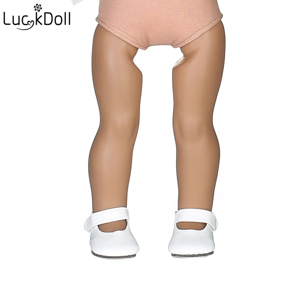 Ботинки LUCKDOLL с круглой головкой из полиуретана размер 18 дюймов американский 43 см