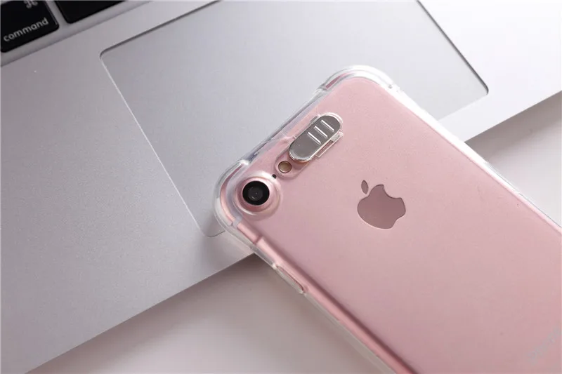 Задняя крышка Capa для apple iphone X XS XR XS max 5 5S SE 6 6S 7 8 plus 11 Coque Мягкий ТПУ Красочный Светодиодный светильник-Вспышка чехол для телефона