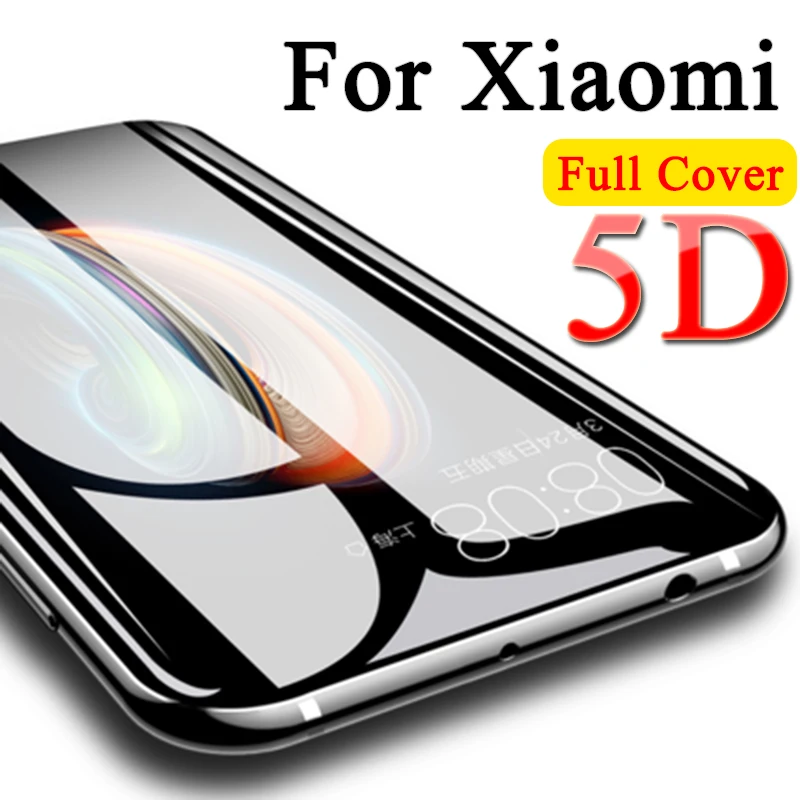 5D Защитное стекло для Xiaomi Redmi 4X A 2 Lite Note 5 6 Pro X4 закаленные очки Mi A2 Ksiomi 5X 6X 8 Se Xaomi X5 Xiomi