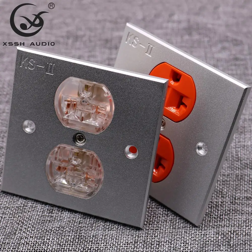 Штепсельная Вилка американского стандарта KS II Мощность разъем Hi end &quotсделай