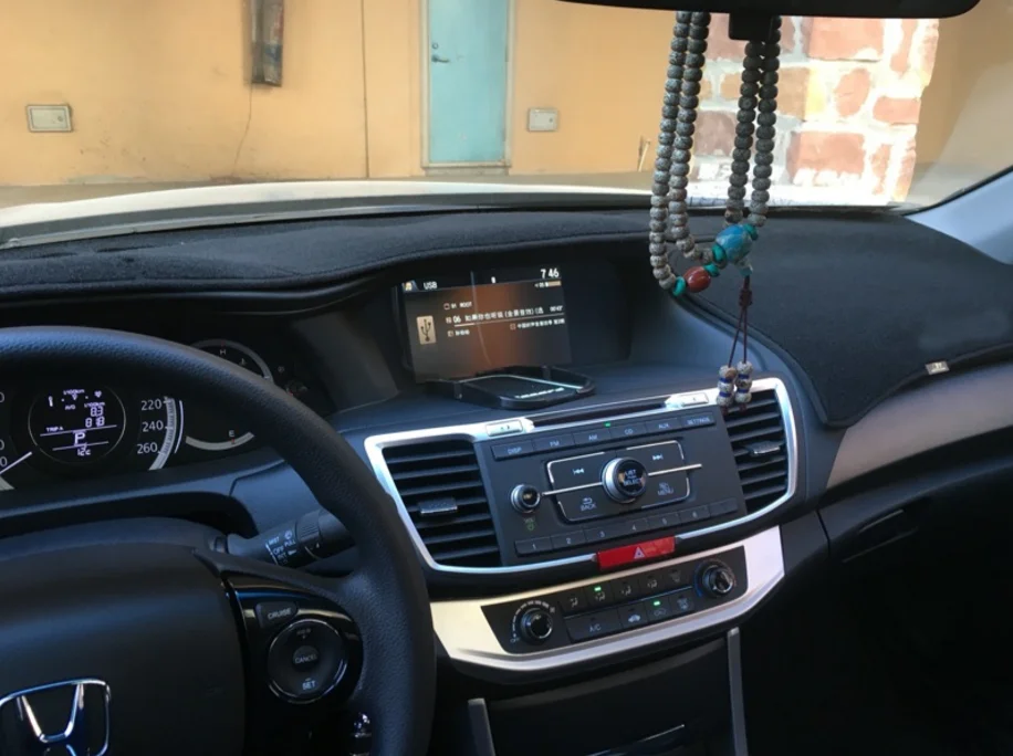 Dashmats аксессуары для стайлинга автомобилей крышка приборной панели honda accord 2013 2014