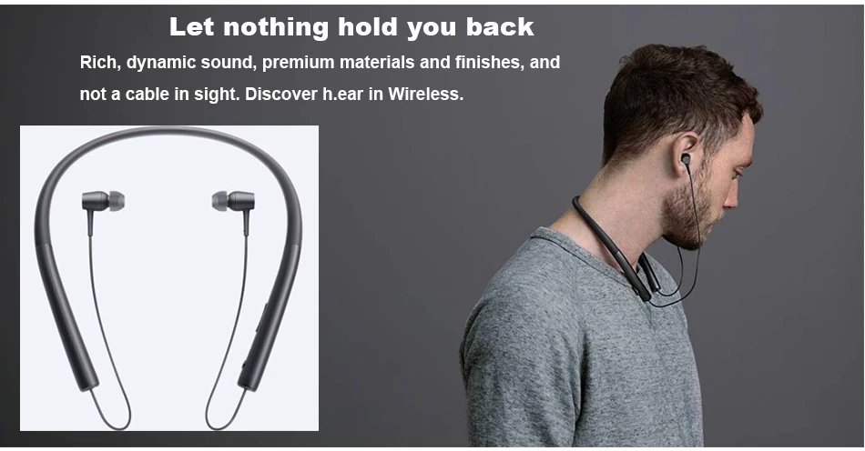 SONY MDR-EX750BT беспроводные Bluetooth наушники-вкладыши стерео наушники Спорт высокое разрешение Аудио гарнитура с микрофоном для смартфонов
