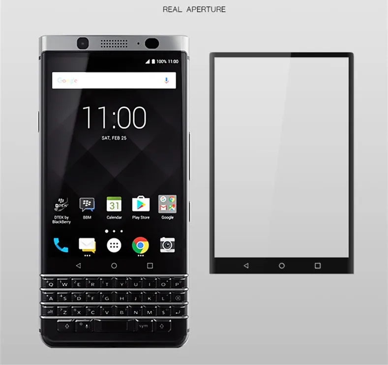 3D закаленное стекло с закругленными краями для BlackBerry Key Two Lite KEYone Key2 Keytwo one Black Berry Mercury полное покрытие защита экрана