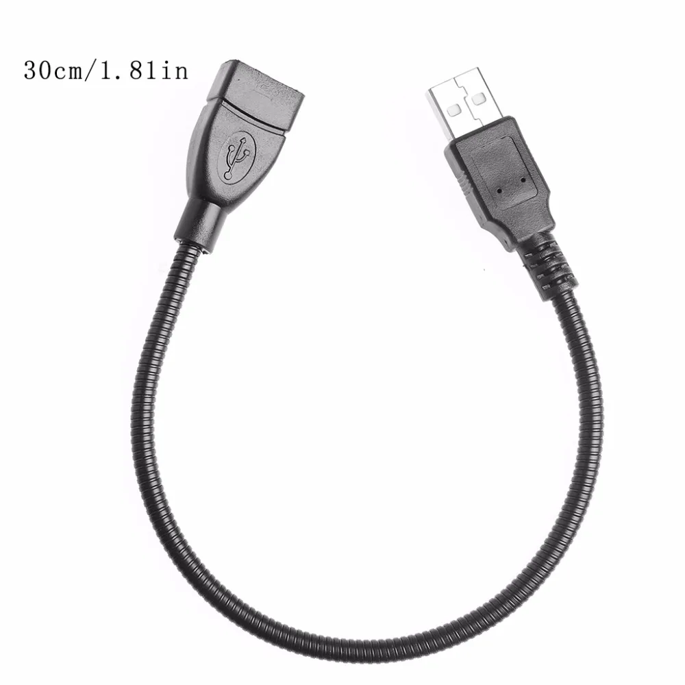 Гибкий сетчатый металлический USB 2 0 кабель для передачи данных питания подставка
