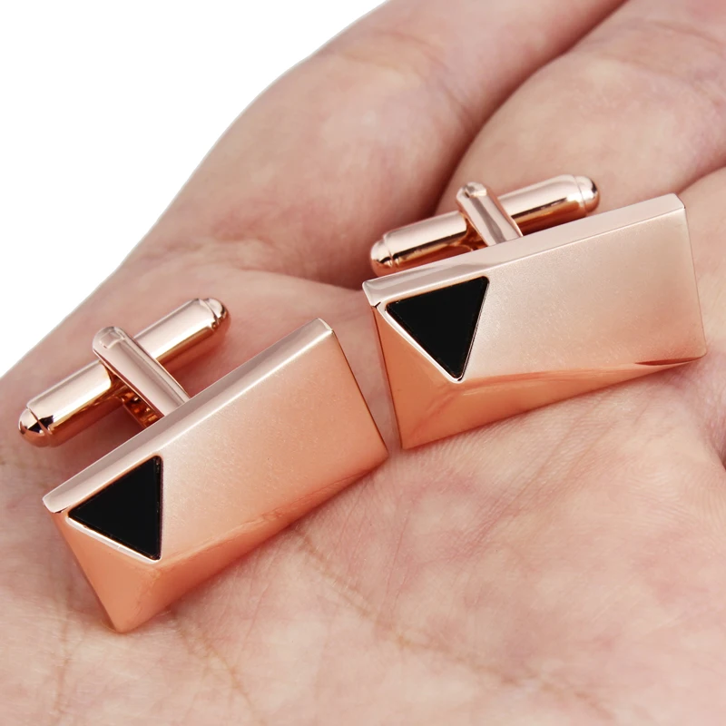 HAWSON Fashion Cufflinks for Men Square Jewelry Cuff Links with Crystal Wedding Dress Button Nice Box | Украшения и аксессуары