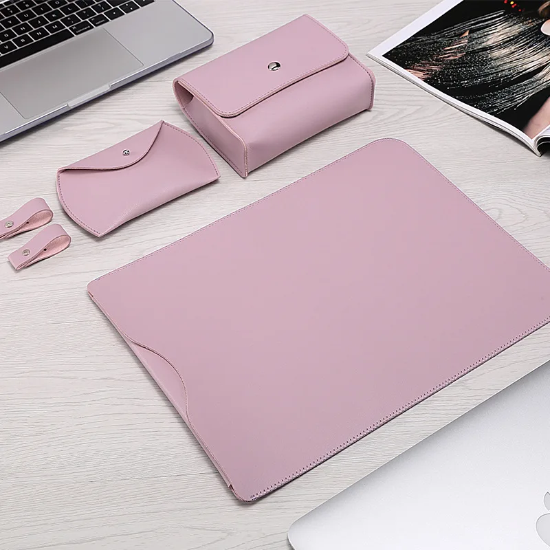 Сумка для ноутбука из искусственной кожи Macbook Air Pro Retina 11 12 13 15 сумка чехол Xiaomi