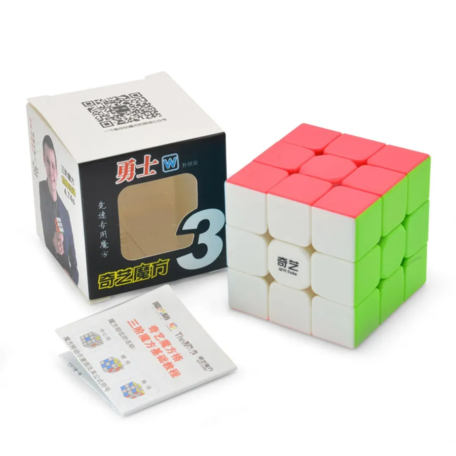 Warrior W 3x3x3 волшебный кубик крученая головоломка игрушки 3D игра IQ ультра гладкая 3x3