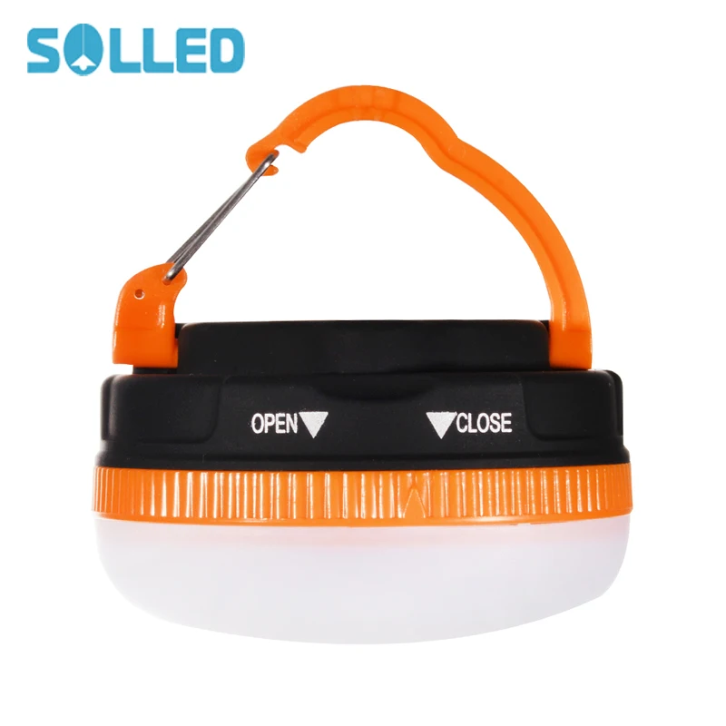 Светодиодная мини палатка SOL LED освещение для кемпинга на батарейках ручной