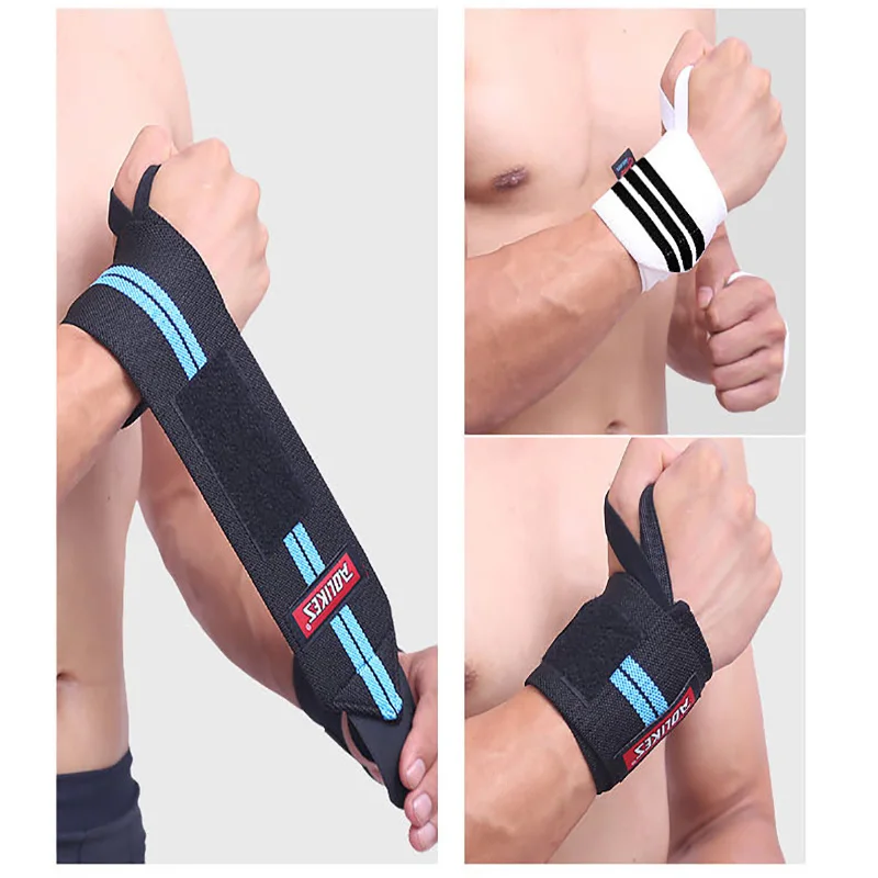 1 пара спортивные Регулируемая запястье Обёрточная бумага бинты для рук