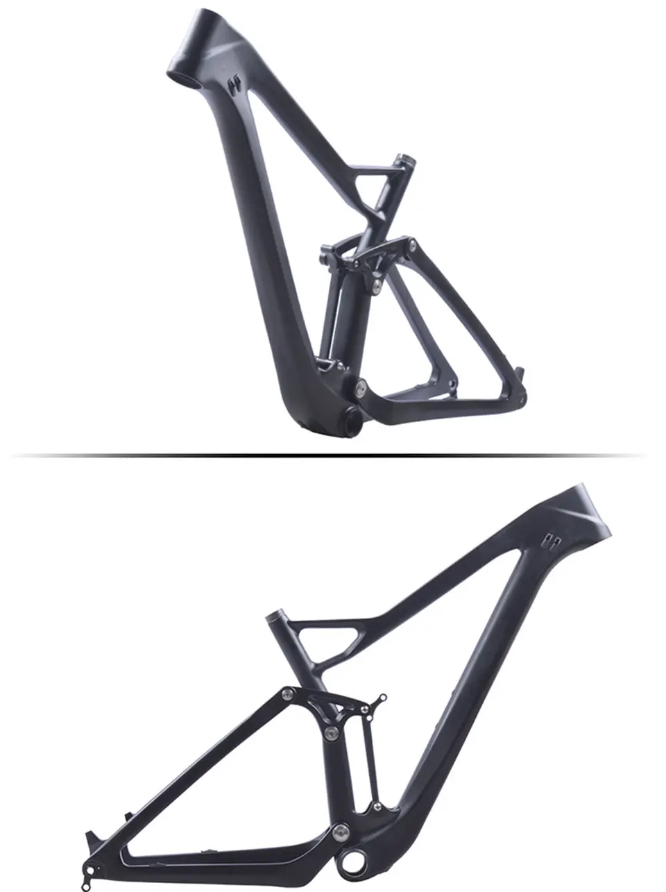 Tideace twinloc амортизирующая рама для горного велосипеда 29er plus 142/148 мм mtb карбоновая рама 27,5 er усиленная подвесная рама