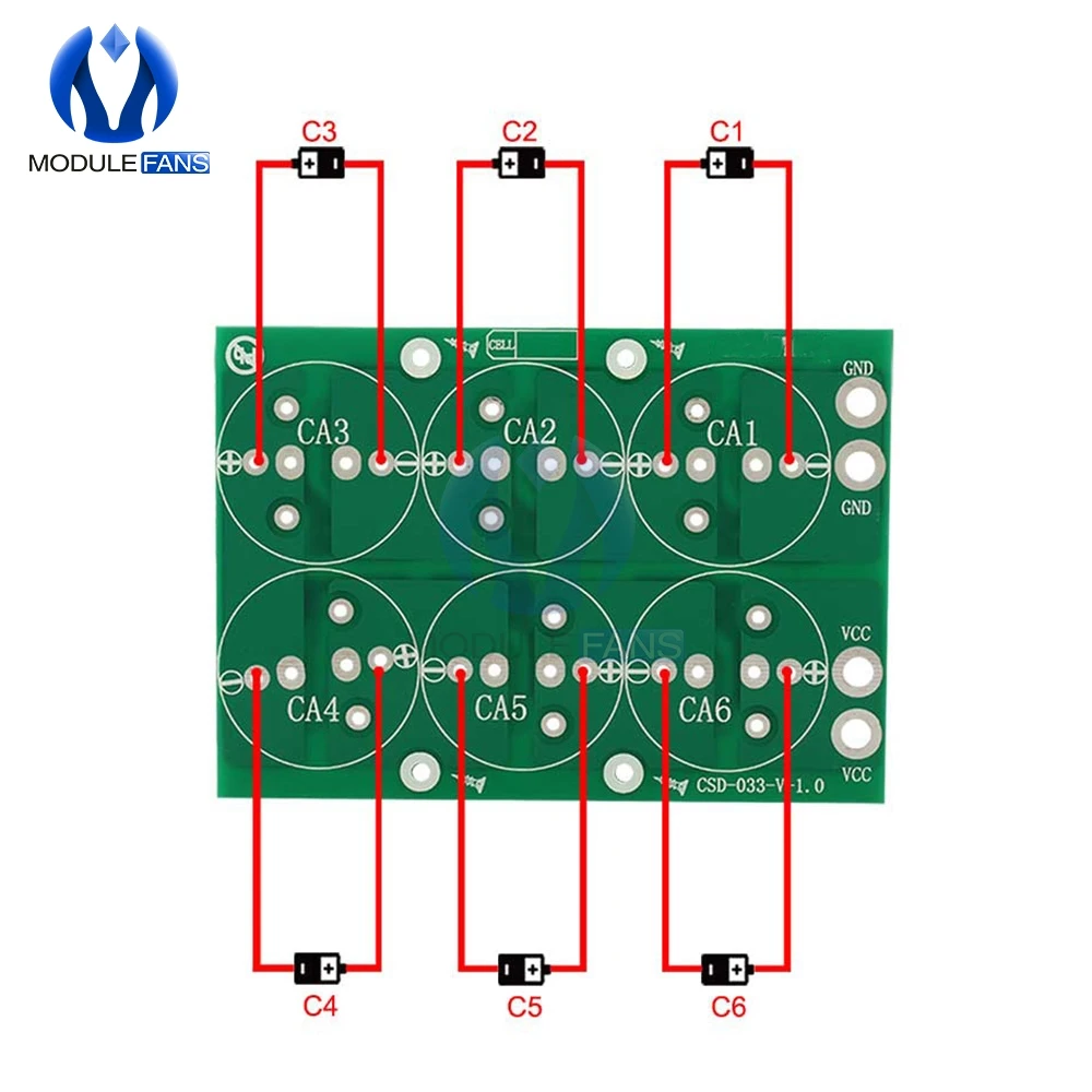 50F 100F 220F 360F 400F 500F 2,3 V 2,5 V 2,7 V 2,85 V 3В для супер конденсатор с алюминиевой крышкой, Farad баланс Защитная плата плиты