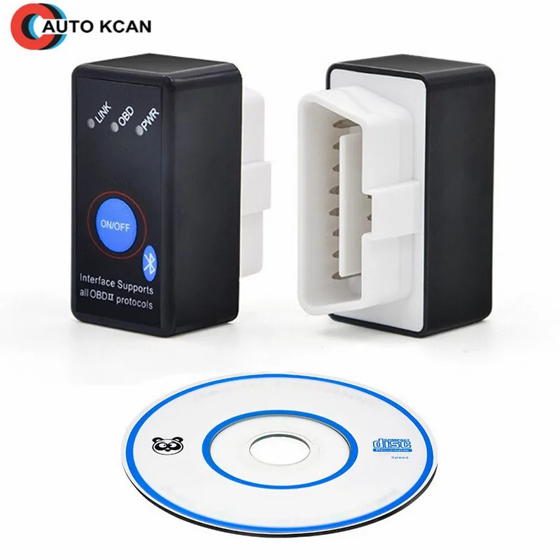 Super Mini ELM327 Bluetooth ELM 327 OBD2 CANBUS диагностический инструмент с переключателем работает