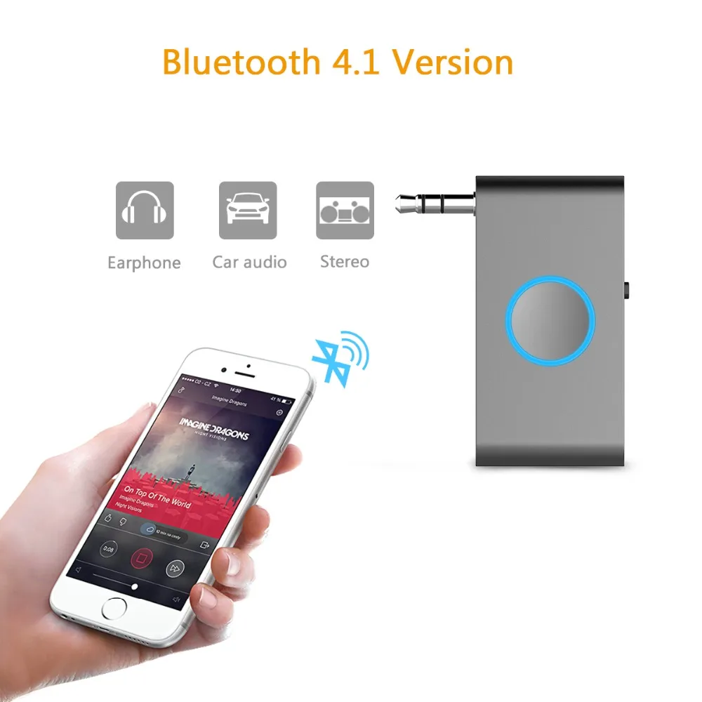 Приемник Bluetooth 4 1 портативный беспроводной музыкальный приемник Doosl аудиоадаптер