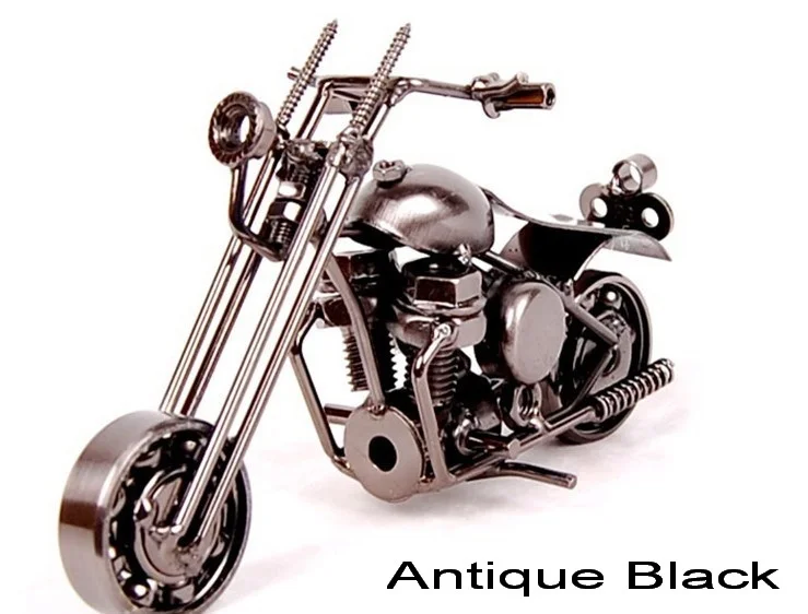 Новое поступление модель мотоцикла из кованого железа мебель для дома украшение