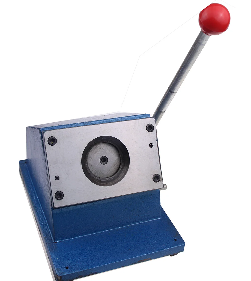 Бумажный ПВХ резак значка/кнопка делая машину 50 мм Круглый/круглый бизнес