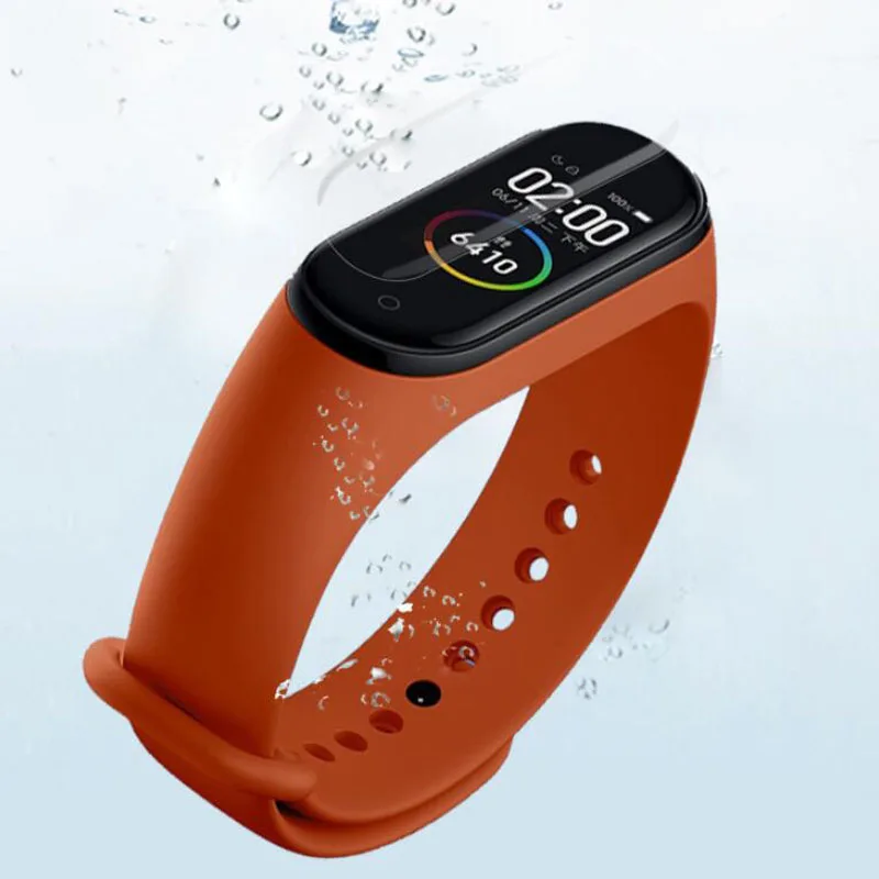 Мягкая защитная пленка из ТПУ с полным покрытием 5 шт. для Xiaomi Mi Band 4 Band4 Miband