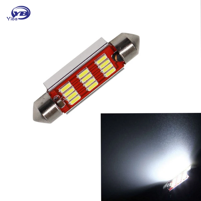 Супер яркий Автомобильный светодиодный фестон 31 мм 36 39 42 C5W C10W 4014 SMD|h3 cob|h3 cob ledcar