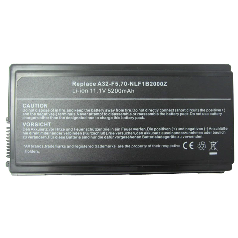 HSW Аккумулятор для ноутбука asus A32-F5 F5 F5C F5GL F5M F5N F5R F5RI F5SL F5V F5Z X50 X50C X50M X50N X50SL X50RL X50V X59