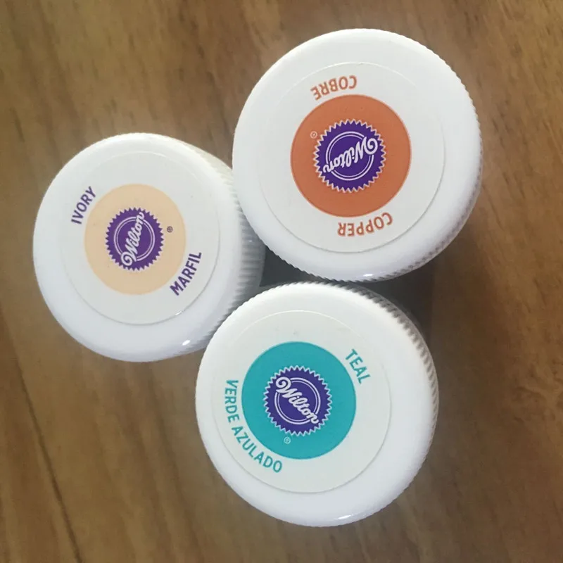 Бесплатная доставка Америка Вилтон двойной сахарный торт пигмент цветная