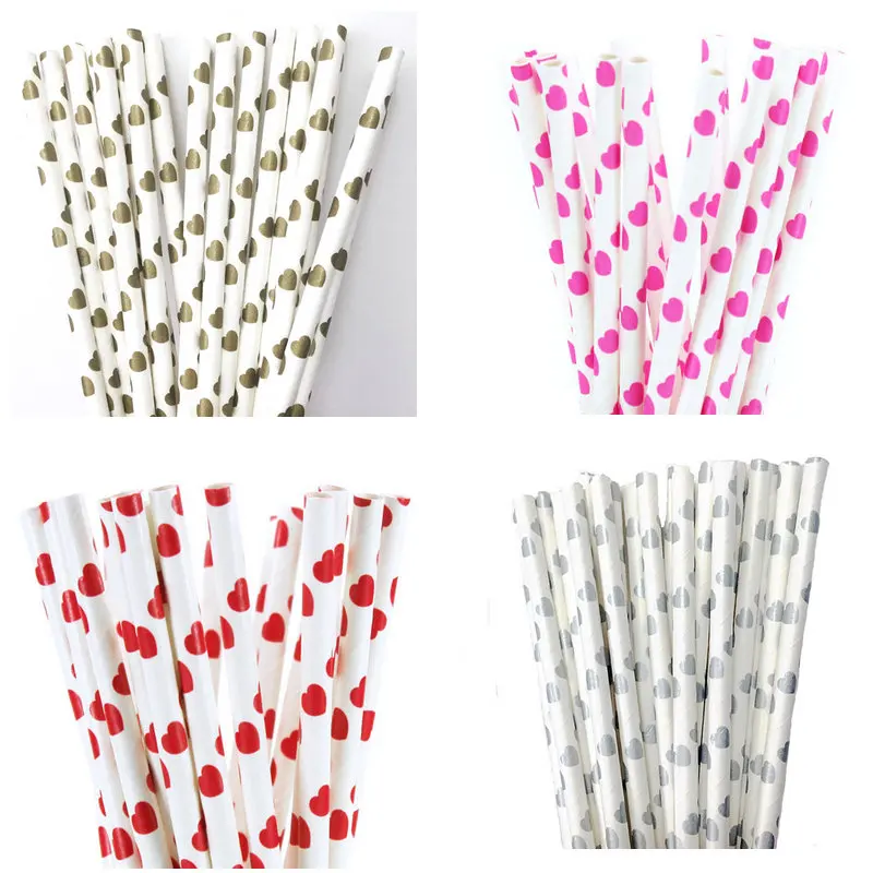 25 шт. светильник из розовой Красной фольги золотого РОЗОВОГО СЕРДЦА бумажные