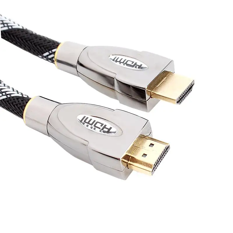 Горячая Распродажа HDMI совместимый кабель 2 0 в м высокоскоростной посеребренный с
