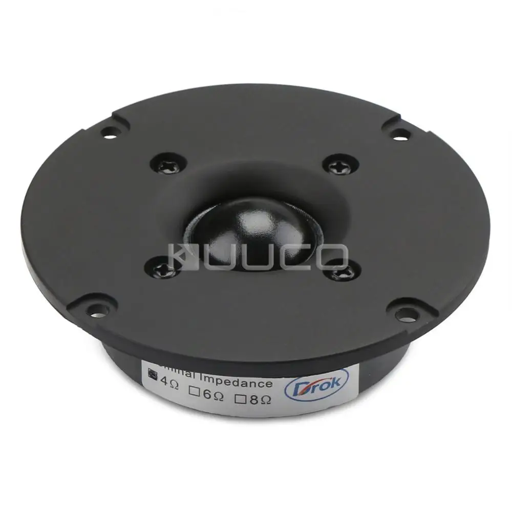 4-inch 4 ohms 20W Tweeter Speaker HIFI Treble Audio Loudspeaker for DIY Stereo Horn PU Edge HT Home Theater | Обустройство дома