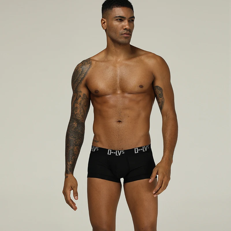 

ORLVS Brand men underwear gay boxers sexy male panties transparent mens boxers quick dry sexy cueca tanga gay boxershorts hombre