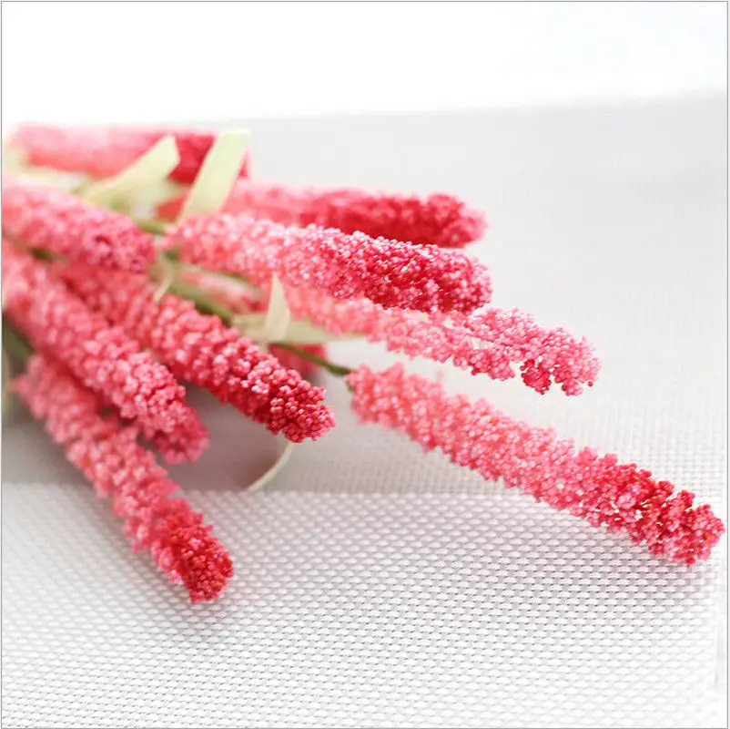 Искусственный шелк цветочный цветок лаванды для дома свадьбы сада букет Декор |