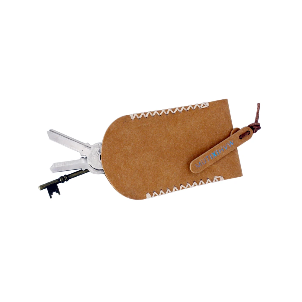 Супер тонкая простая ручная сумка для ключей автомобиля сделанная из моющейся