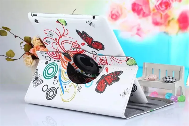 Модный чехол с рисунком, вращающийся на 360 градусов, чехол для huawei MediaPad T3 10 9,6 AGS-L09-L03, складной чехол-подставка для Honor Play Pad 2, 9,6 дюйма