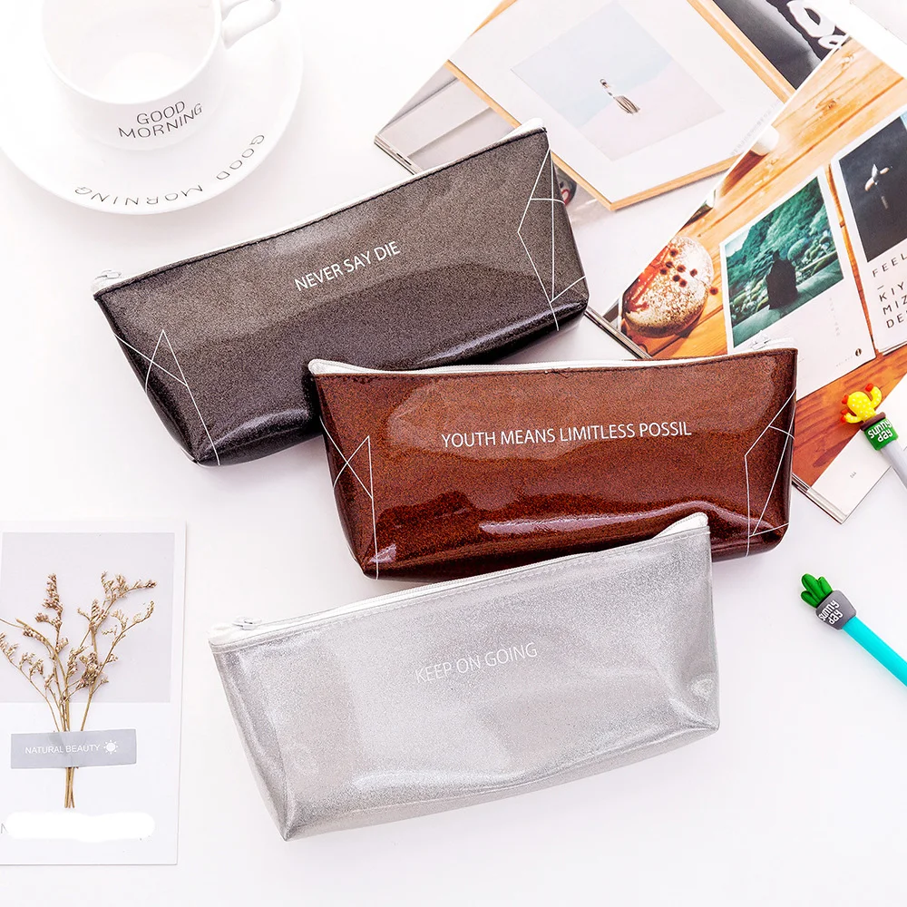 

eTya Mini Cosmetics Makeup Brush Bag Cute Small Cosmetic Bag Kawaii Pencil Case Student Gift Storage Pouch Travel Toothbrush Bag