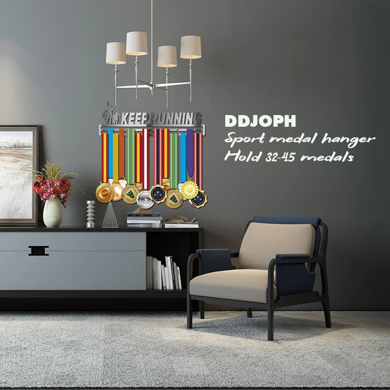 DDJOPH вешалка для бега Спортивная медалей марафона полумарафона|Таблички и знаки| |
