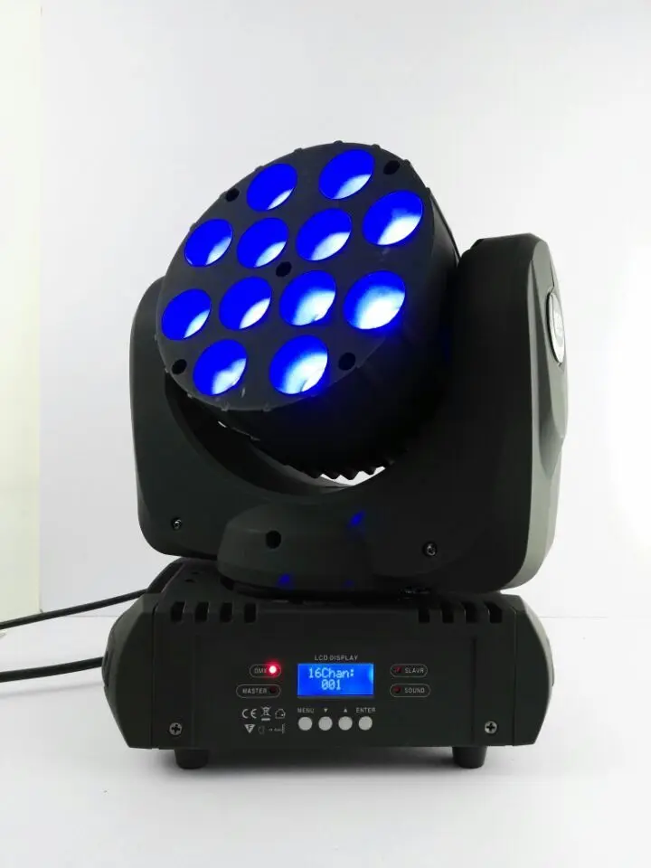 4pcs/lot hot promotion 12*12w led beam moving head lights for concert wedding show | Лампы и освещение
