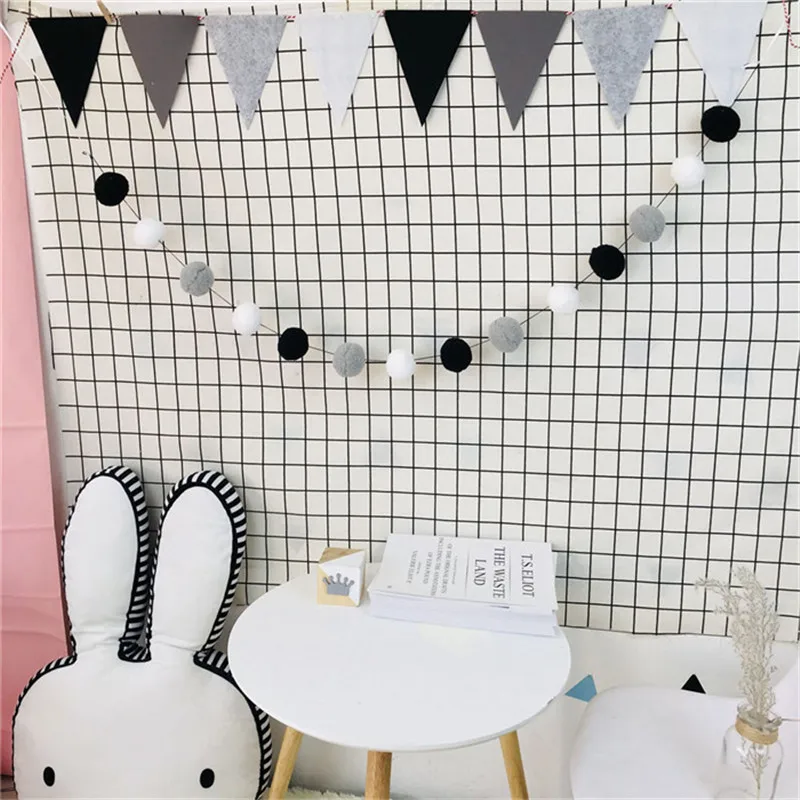 2 м/упак. Свадьба День Рождения Декоративные сладости цвет помпон меховой шар