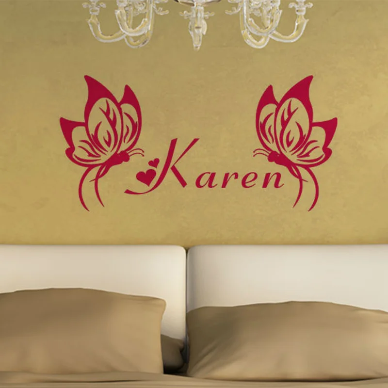 Настенный декор в виде бабочки из ПВХ большие персонажи сделай сам узор домашние