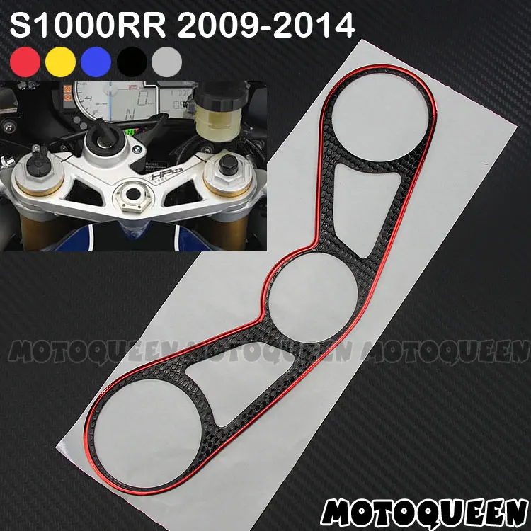 Motorcycle Decal Pad Triple Tree Top Clamp Upper Front End Stickers for S1000 RR S1000RR 2009 2010 2011 2012-2014 2015-2018 2019